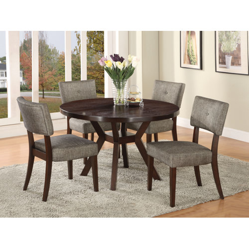 Brayden Studio® Damon Round Dining Table Wayfair